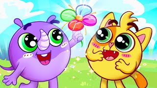 😻 Baby Zoo Make Wishes and Help People 🌺✨ | Funny Kids Stories 😻🐨🐰🦁