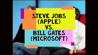 Financial Motivation | Steve Jobs (Apple) vs. Bill Gates (Microsoft) Interview