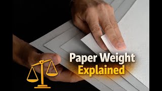 Understanding Paper Weights: How to Choose the Right Paper for Your Project (GSM vs Lb vs Pt)