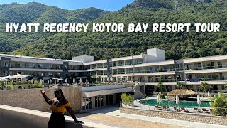 AMAZING 5 star LUXURY RESORT in MONTENEGRO 🇲🇪 | HYATT REGENCY KOTOR BAY - Sea View Room + Hot Tub