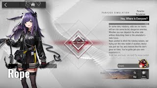 Arknights Paradox Simulation Rope Guide