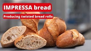 The new IMPRESSA bread | Producing twisted bread rolls | FRITSCH