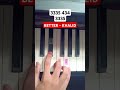 BETTER - KHALID (Piano Tutorial) #khalid #better #shorts