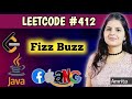 Leetcode 412: Fizz Buzz in Java | Step-by-Step Solution for Coding Interviews
