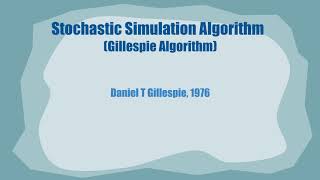 Stochastic Physics in Biology: the Gillespie Algorithm (Breakthrough 2019)