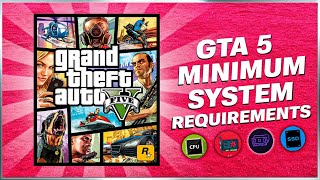 ⚡LOWEST POSSIBLE GTA 5 SYSTEM REQUIREMENTS FOR LAPTOP/PC | gta 5 minimum system requirements