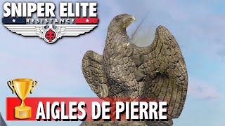 LA FOSSE DU DIABLE - TOUS LES AIGLES DE PIERRE  x3 - SNIPER ELITE RESISTANCE