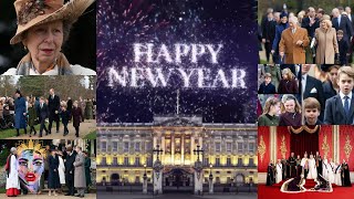 Wishing you a Happy New Year!' Royal Family takes to social media to welcome the nation to 2024