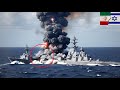 ISRAEL WITHDRAWS WARSHIPS! Hezbollah Massive strike on US military port by Iranian missiles!