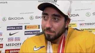 2018 IIHF WHC - Mika Zibanejad interview + subtitles (english, svenska)