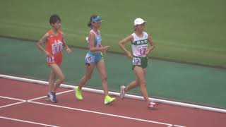 2019年IH 陸上競技 女子 5000ｍ競歩 予選