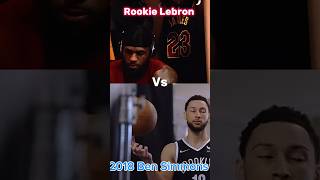 Rookie lebron vs Prime 2018 Ben Simmons #NBA #1v1 #lebronjames #bensimmons