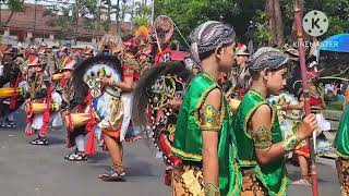 Pawai Bhineka Tunggal Ika SMPN 1 Kedungwaru Tulungagung