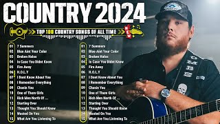 Country Songs 2024 - Luke Combs, Chris Stapleton, Morgan Wallen, Brett Young, Luke Bryan, Lee Brice