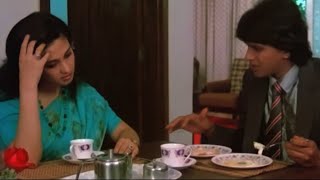 खाने पर ७-८ से ज़्यादा लोग आये तो बाज़ार सा हो जाता हैं | Sheesha (1986) Part 1 | Mithun Chakraborty