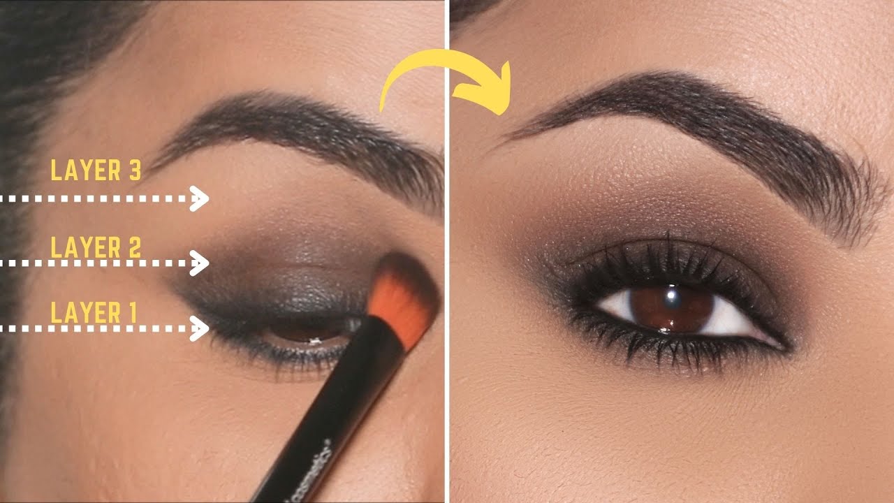 Easy Smokey Eye Makeup At Home Saubhaya Makeup