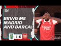 Sporting CP 1-5 Arsenal | Fans Reaction | Champions League Highlights