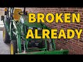 John Deere 2025r 20 Hour Update Video.....It's Broken