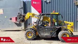 JCB 525-60 - 6M TELEHANDLER - RS MACHINERY HIRE AND SALE