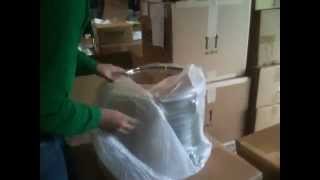 Unboxing Ludwig classic maple mint oyster glass glitter fin