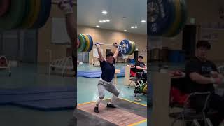 역도 파워클린 205kg #shorts