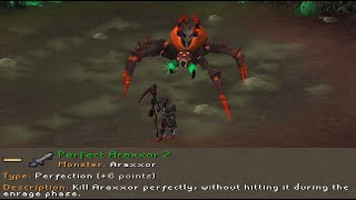Perfect Araxxor 2 || Grandmaster Combat Achievement Guide