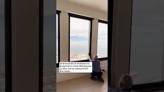 How the Transamerica Pyramid's windows get cleaned