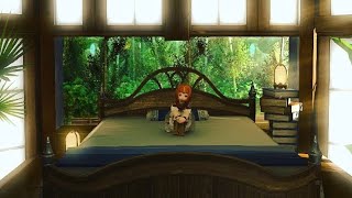 [ENsubs]光さす森の窓辺な内装のS宅ハウジング！/Shiny forest in a room!? Small housing![ff14 ffxiv]