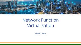 Network Function Virtualisation , Software Defined Networking  and Cloud Native Architecture for 5G