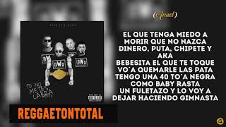 Tu No Metes Cabra (Letra) - Daddy Yankee ft Bad bunny X Anuel AA X Cosculluela