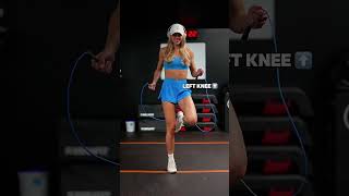 Beginner footwork to try 👊🏼💃🏼#jumprope #skipping #tutorial #footwork #tricks #footwork