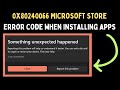 How to Fix 0x80240066 Microsoft Store Error Code When Installing Apps on Windows 11