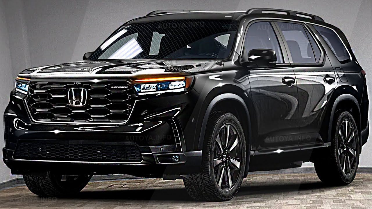 Black Honda Pilot 2023