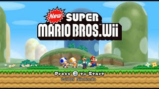 New Super Mario Bros. Wii (Nintendo Wii) - 100% Complete Longplay