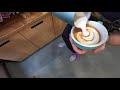 Monday start (Wing Tulip) at Mental Syndicate - by Bulgarian Latte Art Champion