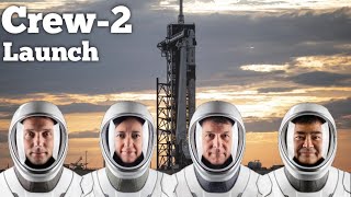 NASA's SpaceX Crew-2 Launch To ISS | #shorts