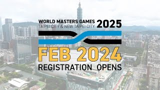 World Masters Games 2025 Visiting Taiwan! (30S)