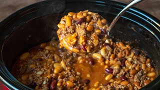 Slow Cooker Calico Beans