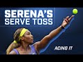 How Serena Williams set up her staggering serve with pure elegance | Acing It