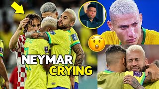 😥🙄 neymar crying 💥 Croatia advanced to the World Cup semifinals by defeating Brazil on penalties.