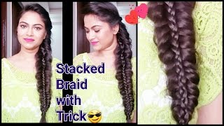 Knotted Braid Easy Indian Wedding Guest Hairstyle Party