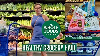 HUGE Whole Foods + Trader Joe's Haul || Healthy Grocery Haul