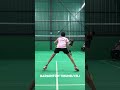 15yrs boys | Footwork😍😍😍 |  #shorts  #badminton #tricks