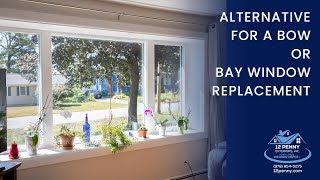 Box Bay Windows: A Creative Replacement Alternative for Old Bow or Bay Windows | 12 Penny Exteriors
