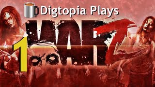 Digtopia Plays ♦ The WarZ MMO Highights [01] - FIRST DEATH BY FLASHLIGHT - Part 1