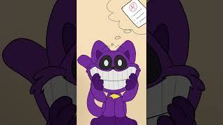 Failed The School Test - Smiling Critters CatNap(Poppy playtime 3 Animation)  #animation #shorts