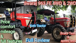 Swaraj 963 FE Tractor Review in Tamil | Swaraj 963 FE Tractor Review | Swaraj 963 FE Tractor price