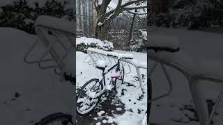 Snow bike in America #usa #shorts #youtubeshorts