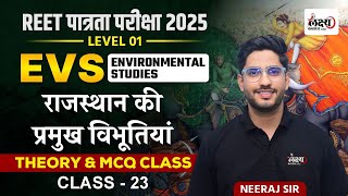 Rajasthan ki Pramukh Vibhutiyan REET Level 1 | प्रमुख विभूतियाँ | REET EVS Classes Level 1 |#23