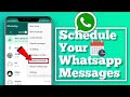 how to schedule WhatsApp messages || auto send WhatsApp message (New tricks)
